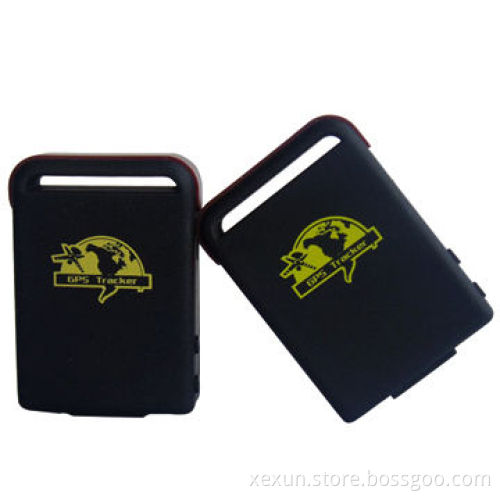 Mini portable GPS tracker for people with SD card can store position reports